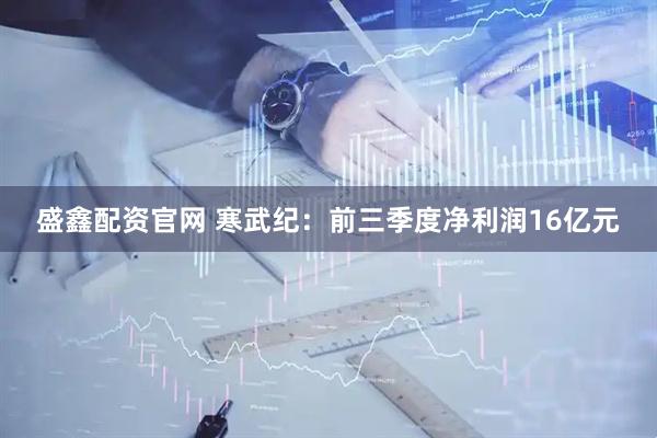盛鑫配资官网 寒武纪：前三季度净利润16亿元